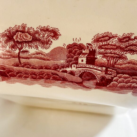 Copeland Spode Tower Vintage China Square Serving Bowl - Picture 6 of 12